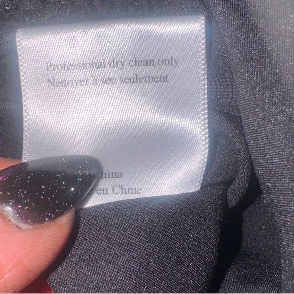 MARCHESA NOTTE women’s Gold Sequin Ruffle Asymmetric One Shoulder Dress Size 8 - Picture 7 of 7